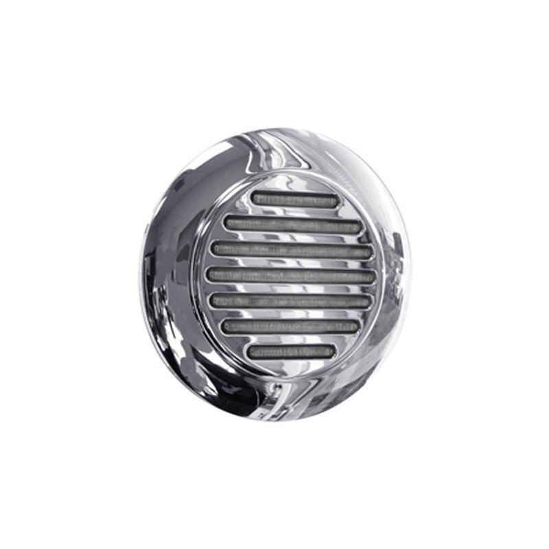 Flatline Flange Mount Clear Red LED - 4 In. Stop/Turn & Tail Light (49 Diodes) TLED-F4CR1 - Trux Accessories