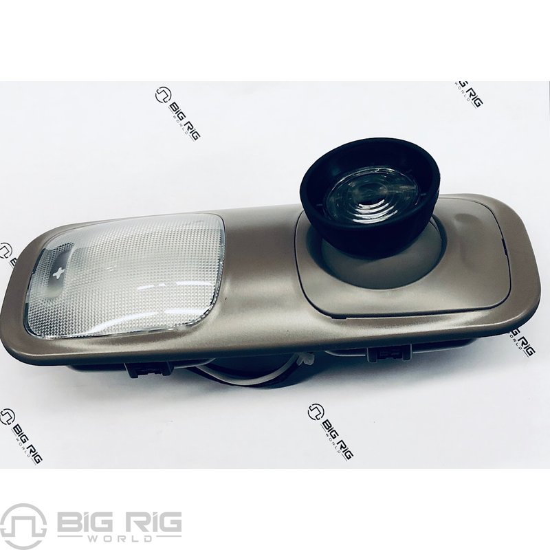 Over Door Lamp Assembly w/ Clear Lens, Taupe P54-6011-2222 - Peterbilt