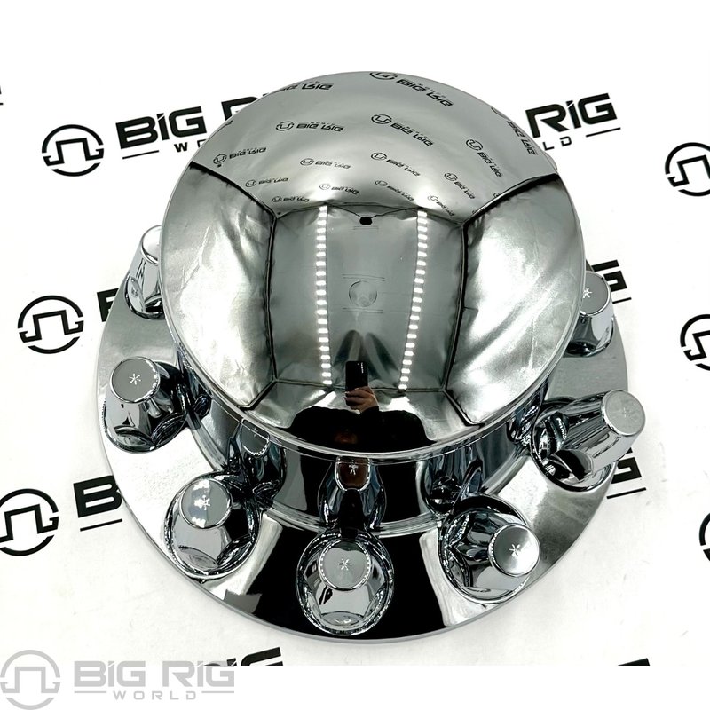 Chrome Dome Rear Axle Cover w/ 33mm Thread-on Nut Cover 10263 - United Pacific