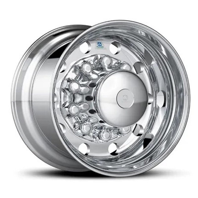 22.5 x 14.00 Alcoa Aluminum Wheel - Mirror Polish Inside Only 84U612 - Alcoa