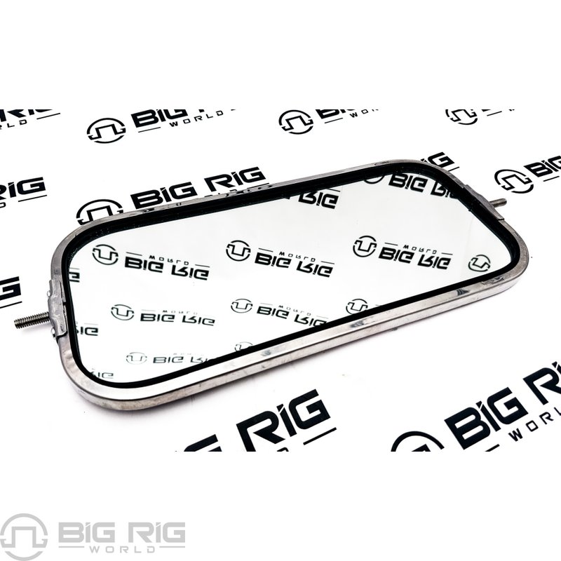 7 in x 16 in Rib Back West Coast Mirror SS 24401 - Cham-cal Engineering
