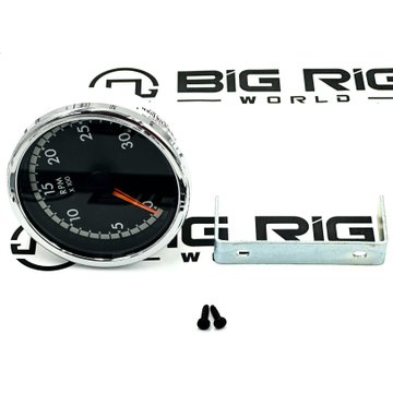Tachometer - 3 Inch, Chrome A22-63126-101 - Freightliner