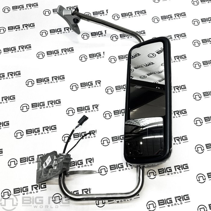 Mirror Assembly - Rearview, Outer, Bright, Right Hand A22-62034-001 - Freightliner
