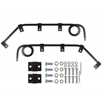 Angled Bar Mudflap Hanger Kit - 27.625 In. - No Offset B33BTS - Betts Spring