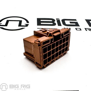 Plug - 21 Cavity, Mcp2.8, Ai, Brown, A-Key 23-13149-010 - Freightliner