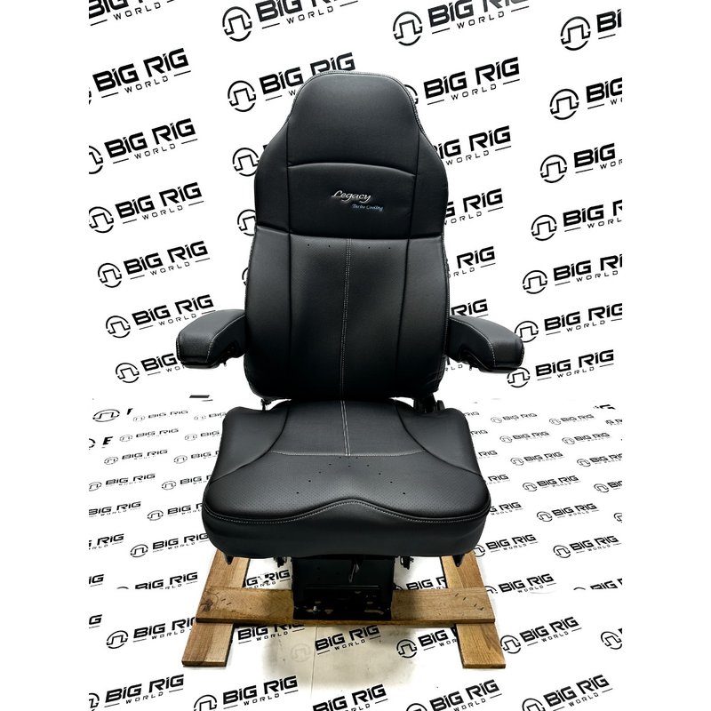 Legacy High-Back Vented Seat with Duraleather in Black 188900MWV61 - Seats Inc.