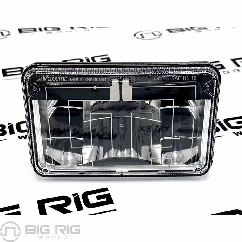 High Beam Heated Headlight MHLE-4X6HI-MH - Maxxima