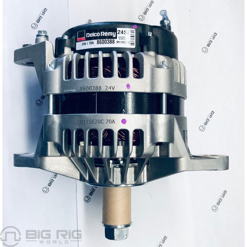 Alternator - 24SI 70amps J180 Hinge 24V 8600388 - Delco Remy