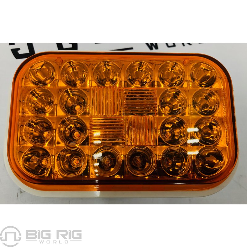 LED Signal Stat S/T/T and Rear Turn, Rectangular 24 Diode Pattern 4550A - Truck Lite