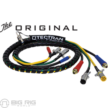 4 in One  ABS Auxiliary Air Powerlines 12 Ft 169124 - Tectran