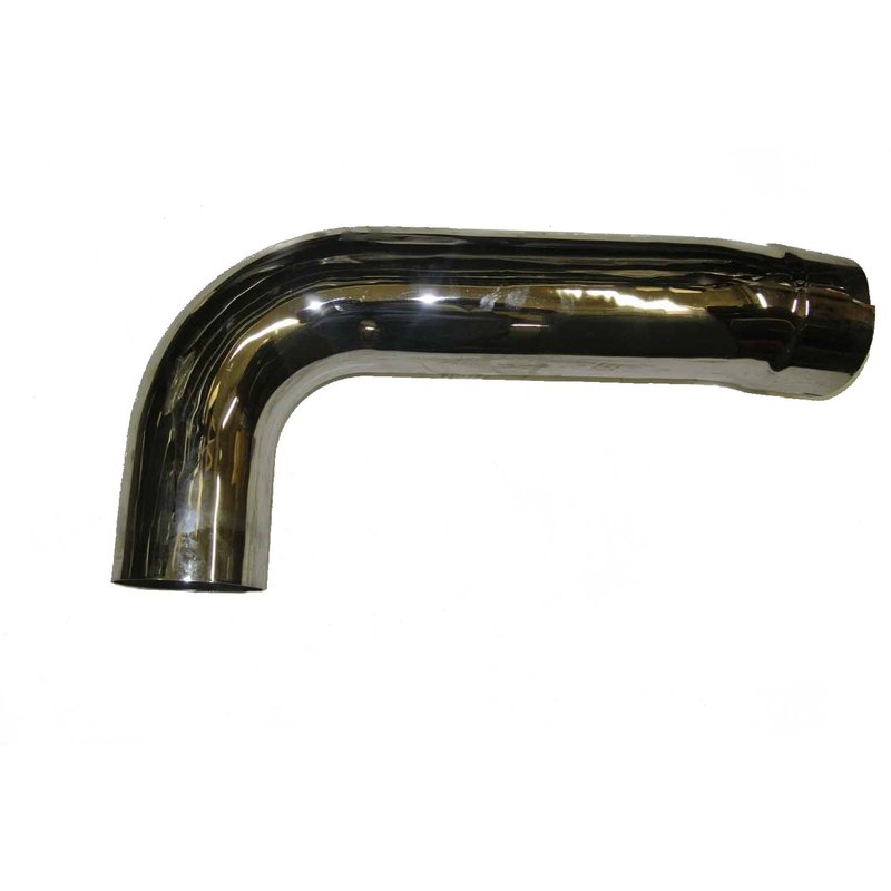 5 Inch 2-Bend ID/OD Pipe Right Chrome KW-14729RC - Grand Rock