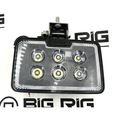 Rectangular 1,200 Lumen 6 LED Work Light MWL-29 - Maxxima