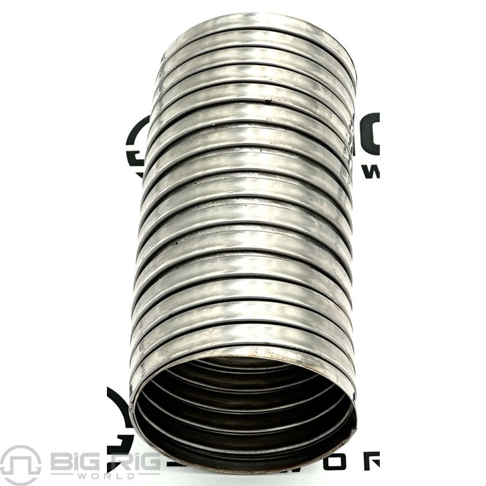 Flex Exhaust Pipe 2.75 x 150mm Stainless Steel without STRP M66-1298-10150 - Paccar