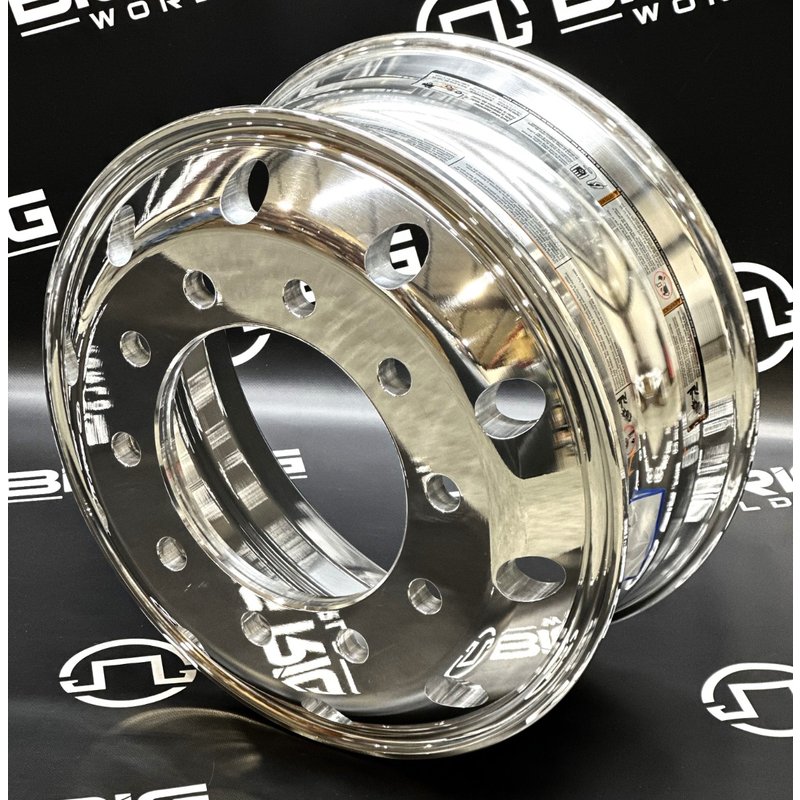 19.5 X 7.5 Alcoa Aluminum Wheel - High Polish 773627 - Alcoa