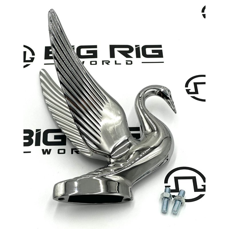 Swan Hood Ornament - Chrome MD20371 - TRP