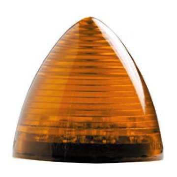 Beehive Clearance, Marker Light, Amber 2 1/2 In. LED M11201Y - Maxxima