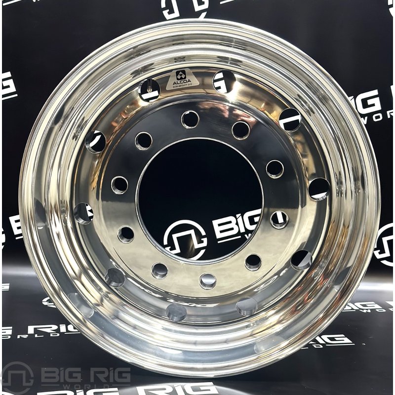 22.5 X 12.25 Alcoa Aluminum Wheel - Mirror Polish Dura-Bright Outside Only 823621DB - Alcoa
