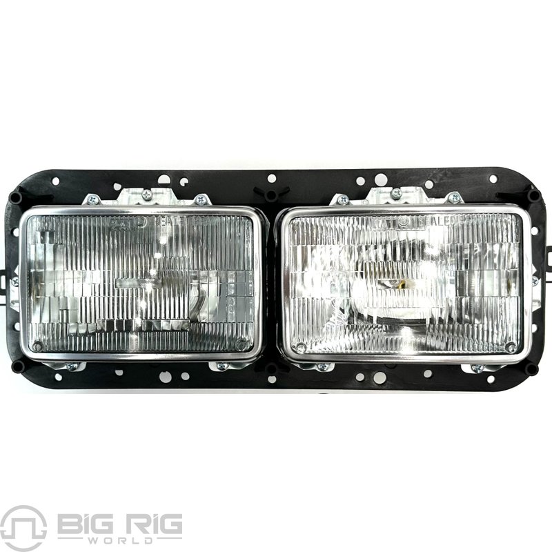 Dual Headlight Assembly 4x6 Inch RH 16-07641R-PAT - Patriom