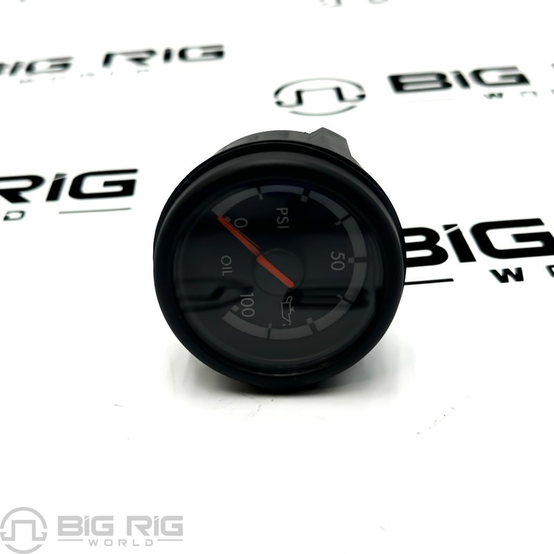 Oil Pressure Gauge, Black A22-63127-000 - Freightliner