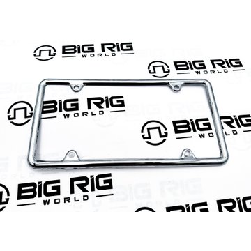Chrome License Plate Frame - Narrow  Frame Edge MD11251N - TRP