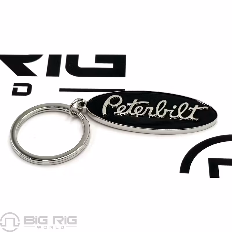 Peterbilt Oval Keychain 1437069-00 - Peterbilt