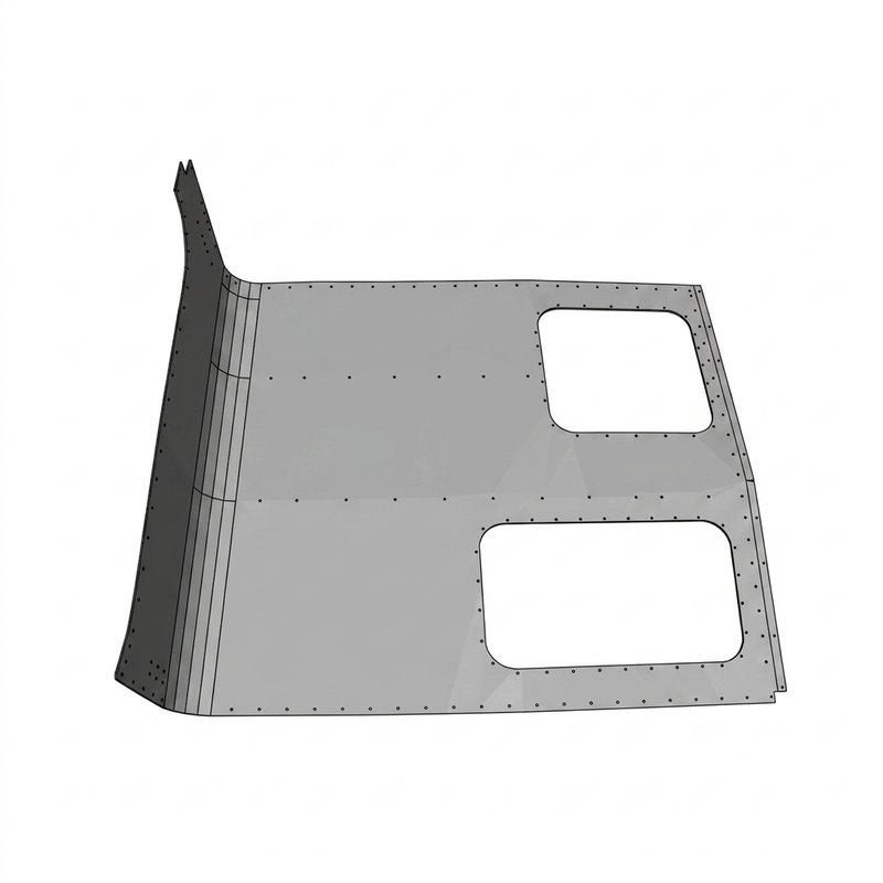 Skin - Side Ultracab 70 In. Sleeper LH T79-6058-100 - Peterbilt