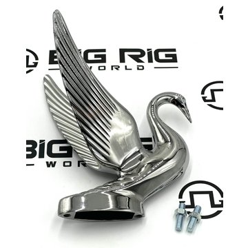 Swan Hood Ornament - Chrome MD20371 - TRP
