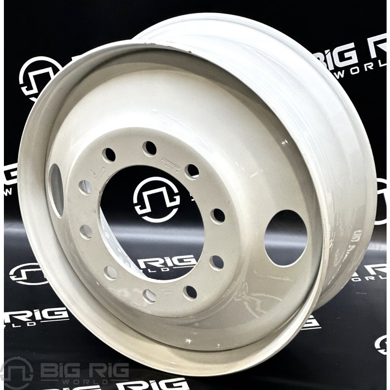 Steel Wheel - 24.5X8.25 - White 50409PKWHT21 - Accuride