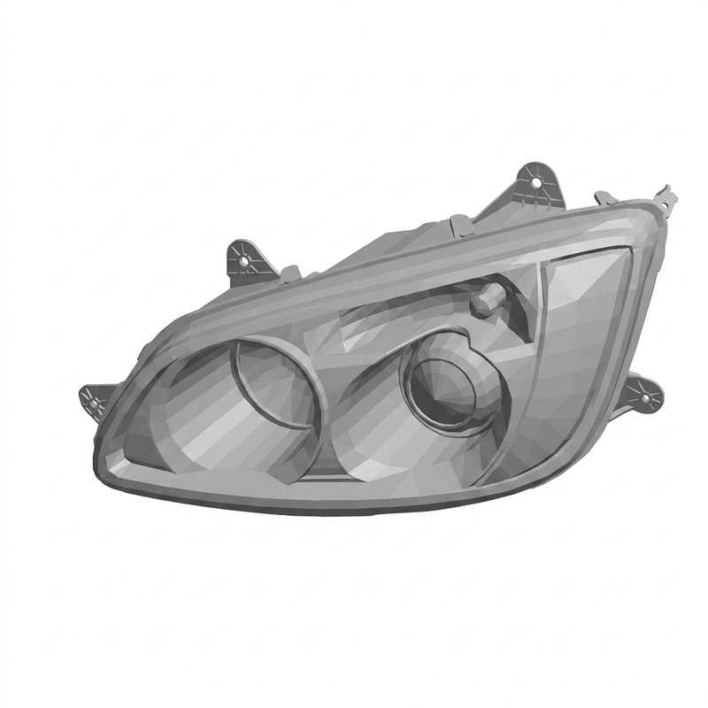 Headlight Assembly- T660 Xenon HID LH P54-6162-200 - Kenworth