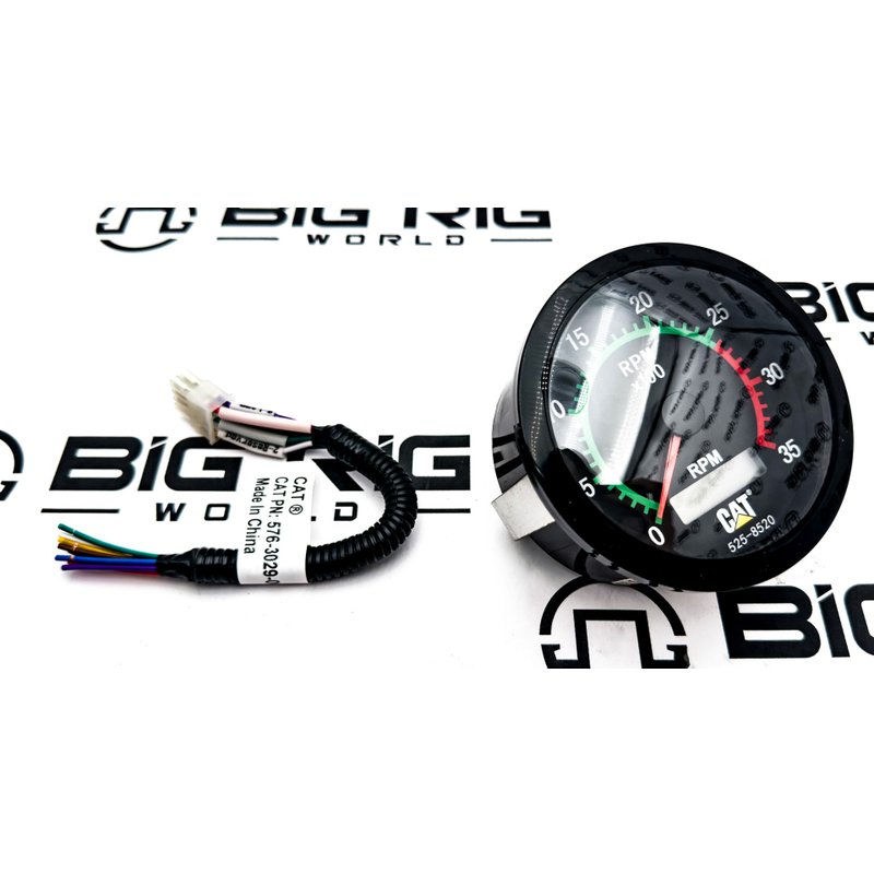3500 Rpm Tachometer Indicator 525-8520 - CAT