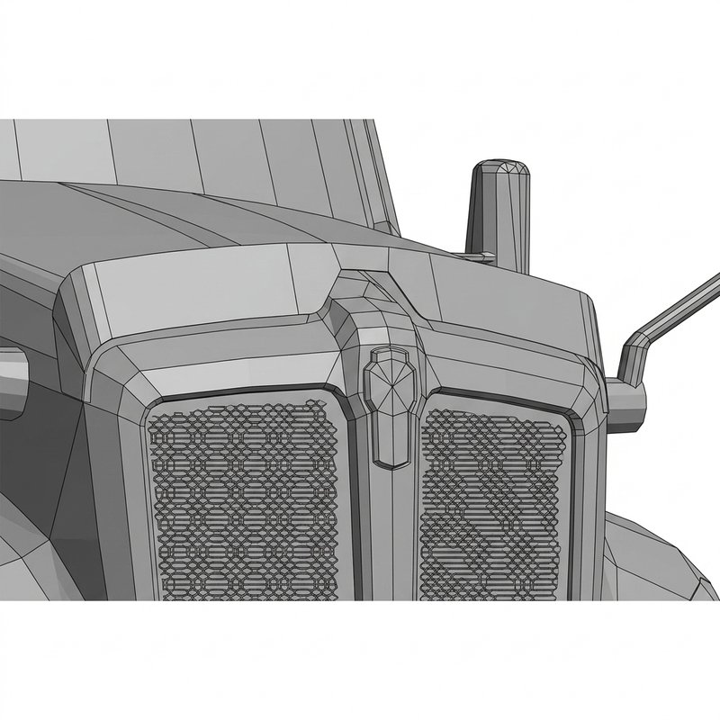 Deflector - Big T680 Next Gen MD8885 - Paccar