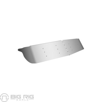 Kenworth Curved Glass Sunvisor - Blank (1990 - 2006) TSUN-K1 - Trux Accessories
