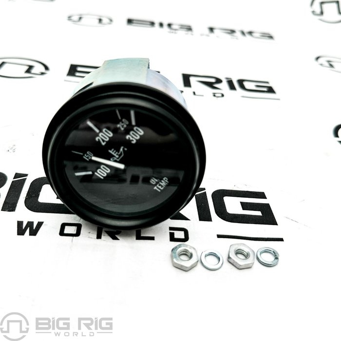 Gauge - Oil Temp Black 17-04313-3B0 - Peterbilt