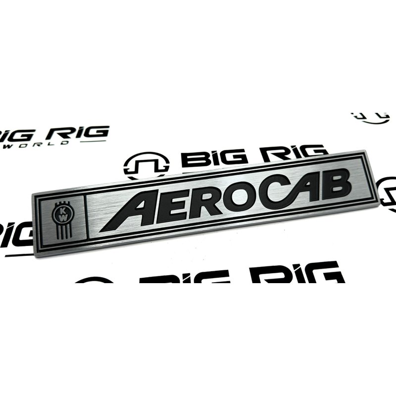 Logo Plate, Emblem - Aerocab K281-3978 - Kenworth