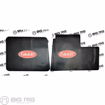 Floor Mat Set - Peterbilt 357, 378, 379, 385 - 2005 to Present V3555C - Peterbilt