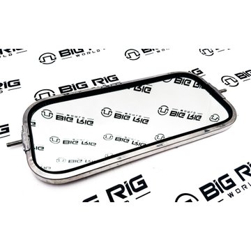 7 in x 16 in Rib Back West Coast Mirror SS 24401 - Cham-cal Engineering