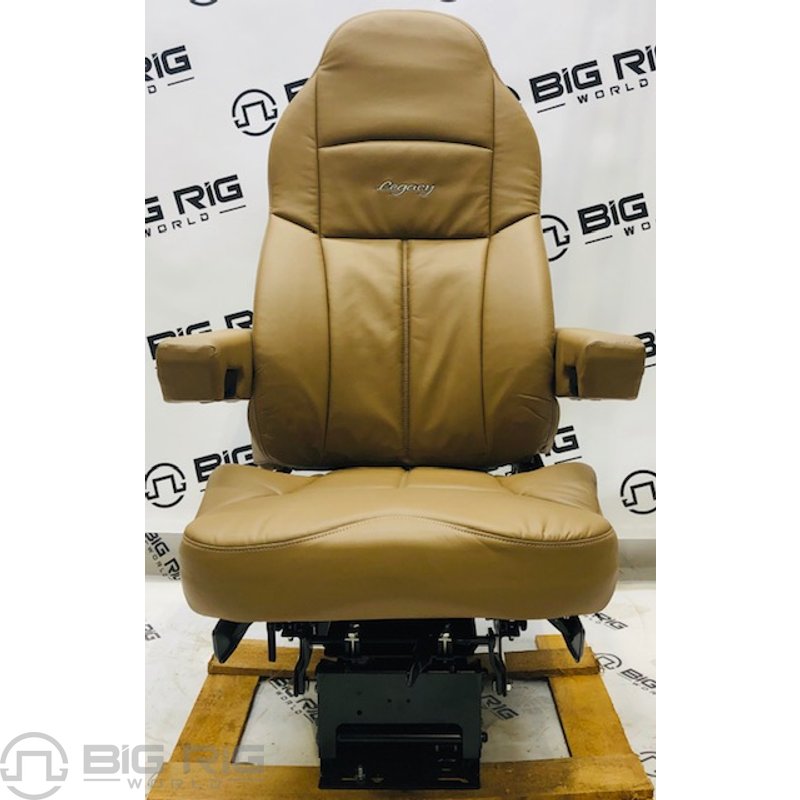 Legacy Silver (Brown  Leather) High Back w/ Heater 188900MWH63 - Seats Inc.