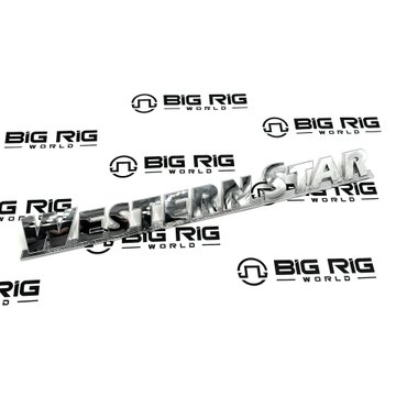 Western Star Logo Nameplate 22-64093-000 - Freightliner