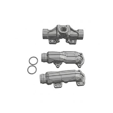 Exhaust Manifold - MX-13 2121080PE - Paccar Engine
