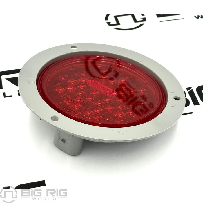 LED Super 44 42 Diode S/T/T Lamp with Gray Flange 44222R - Truck Lite