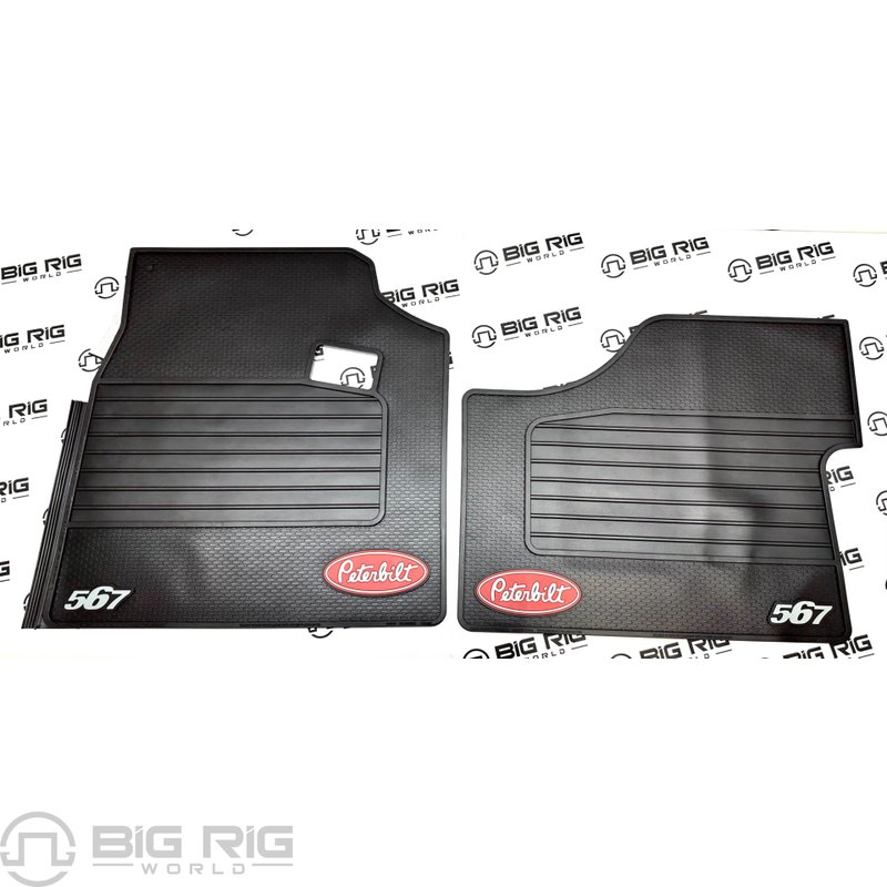 Floor Mat Set - Peterbilt 567 - All Years PBL0G0567 - Peterbilt