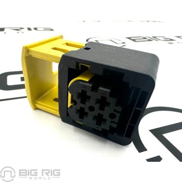 Plug - 4 Cavity, Heavy Duty Sealed Connector Series, 1-1418390-1 23-13149-408 - Freightliner