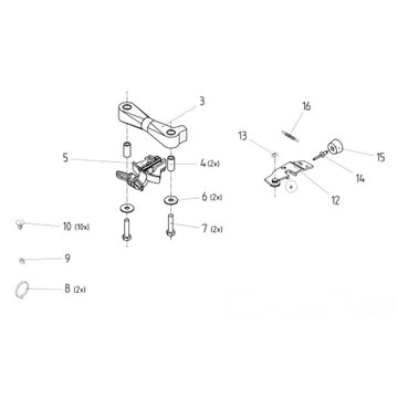 Fore and Aft Isolator Service Kit SP11883 - GraMag