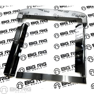 Peterbilt 379 Grille Surround - 4-Piece Set (Steel Chrome) CR03508 - TRP