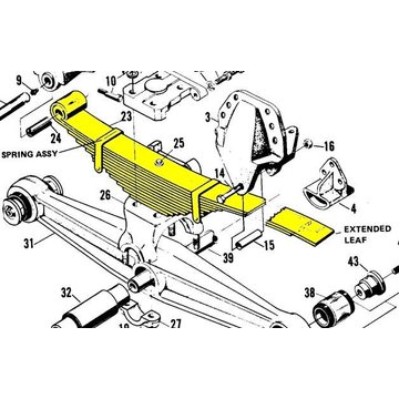 Spring 45322-000 - Hendrickson