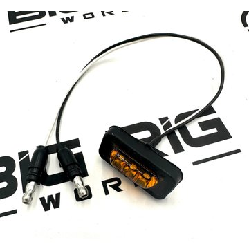 LED 36 Series Flex Lamp, Rear Exit Wire, Yellow 36115Y - Truck Lite