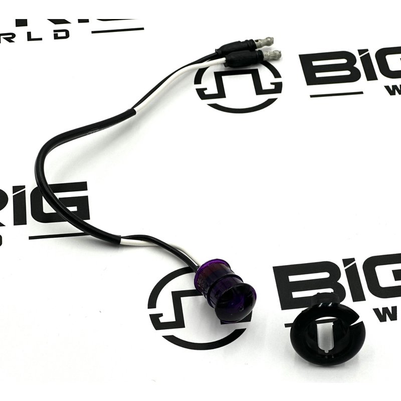LED 33 Series Aux. Flange Mount Kit, Purple 33066PR - Truck Lite