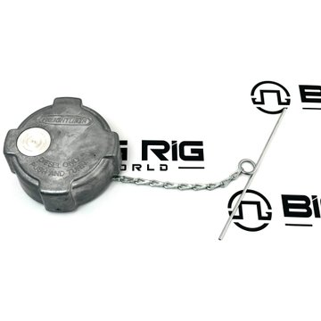 Cap - Fuel Tank, Quarter Turn, Plain, No Lock, FTL 03-37017-000 - Freightliner
