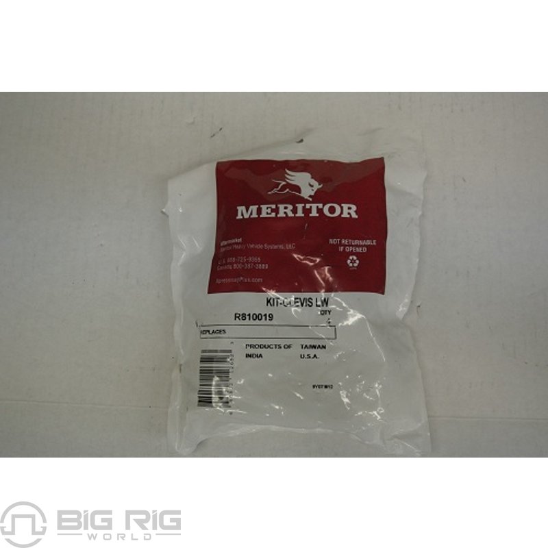 Clevis LW Kit R810019 - Meritor