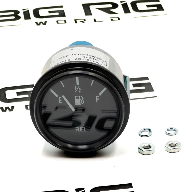 Fuel Level Gauge, Black 17-04313-1B0 - Peterbilt